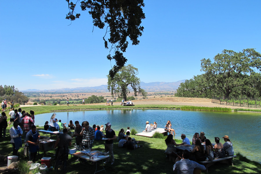 Picnic at the RR Pond